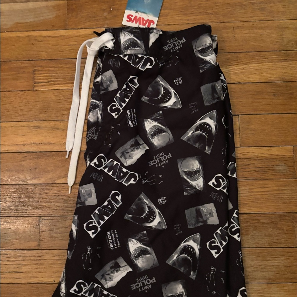 BNWT Jaws Black Swim Trunks